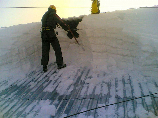 Уборка снега цена в Новосибирске